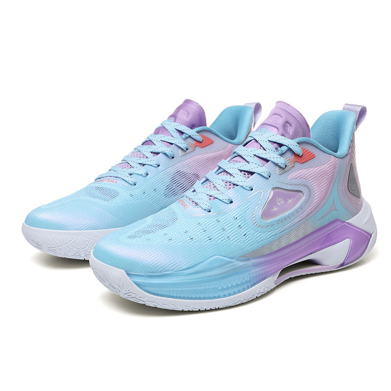 Damen Hochleistungs-Basketballschuhe mit atmungsaktivem Mesh-Obermaterial und dämpfender Sohle
