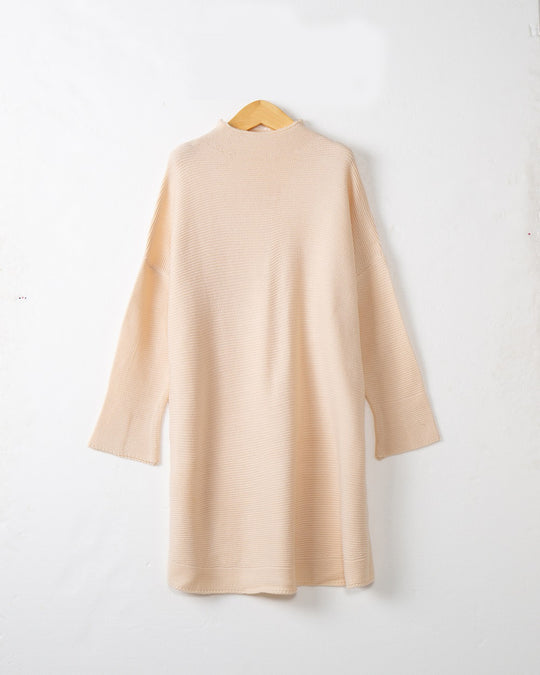 Damen Großer Rollkragenpullover aus weichem Strick R&B