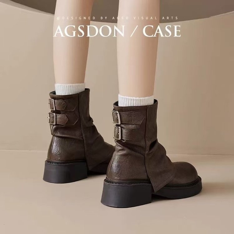 Damen Stiefeletten mit modischem Design und komfortabler Sohle R&B