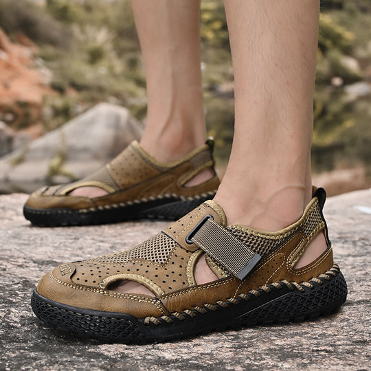 Damen Atmungsaktive Freizeitschuhe mit elastischen Riemen und rutschfester Sohle R&B