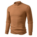 Herren Rollkragenpullover aus strukturiertem Strickmaterial R&B