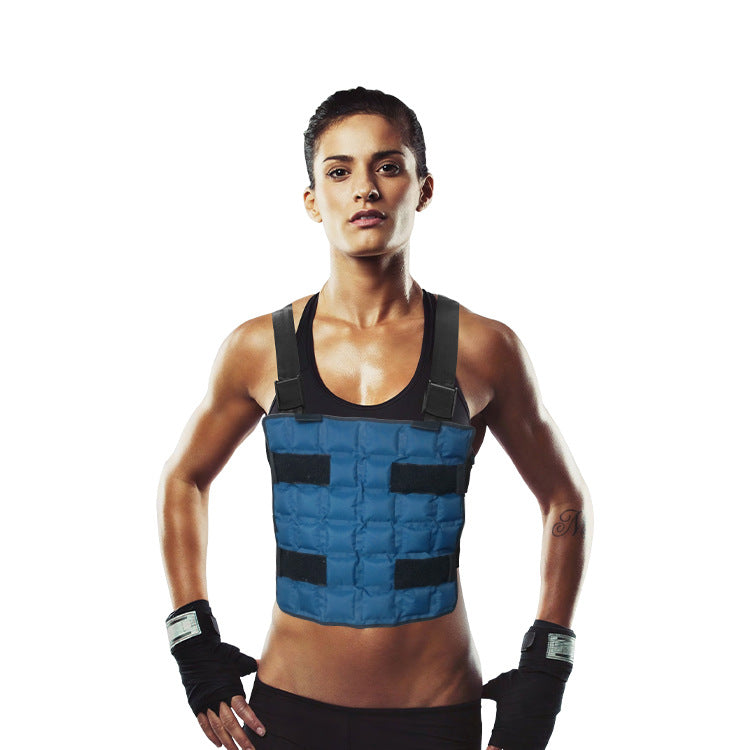 Damen nan verstellbare Gewichtsweste für Functional Training mit Klettverschluss und gepolsterten Schultergurten R&B