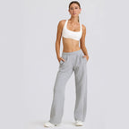 Damen Sportliche Freizeithose mit weitem Schnitt und praktischen Taschen R&B
