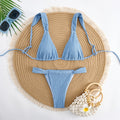 Damen Triangel-Bikini mit verstellbaren Trägern R&B