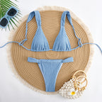 Damen Triangel-Bikini mit verstellbaren Trägern R&B