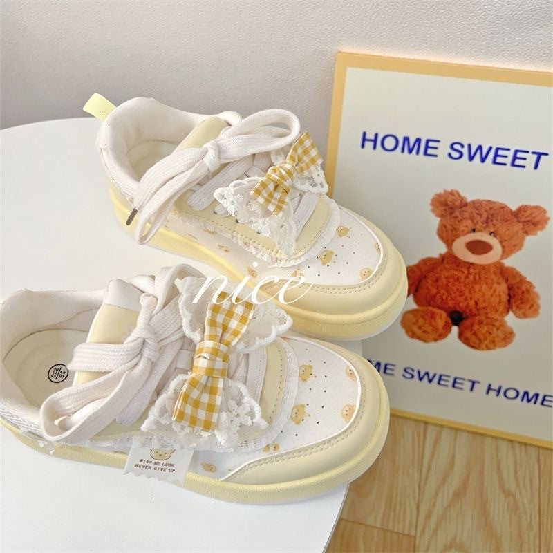 Damen modische Sneaker mit süßem Sockeneffekt R&B