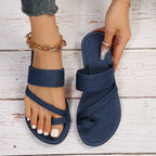 Damen Komfortable Sommer-Sandalen mit elastischen Riemen R&B