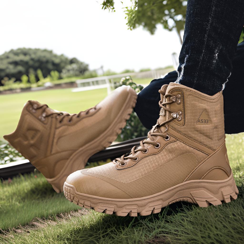 Herren High-Performance Outdoor-Boots mit verstärktem Knöchelschutz und rutschfester Sohle R&B