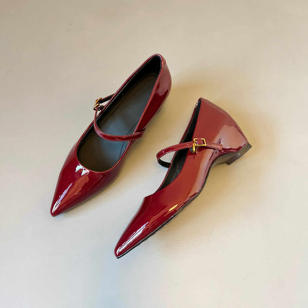 Damen Mary Jane Pumps mit schickem Riemchen R&B