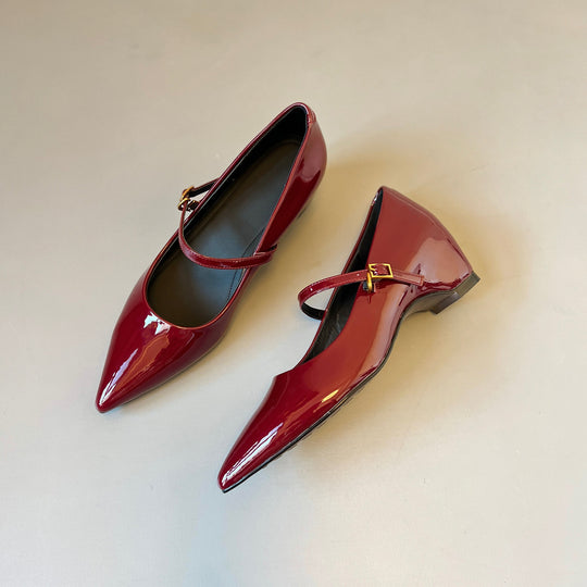 Damen Mary Jane Pumps mit schickem Riemchen R&B