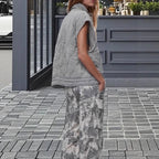 Damen Weste mit Steppdesign R&B