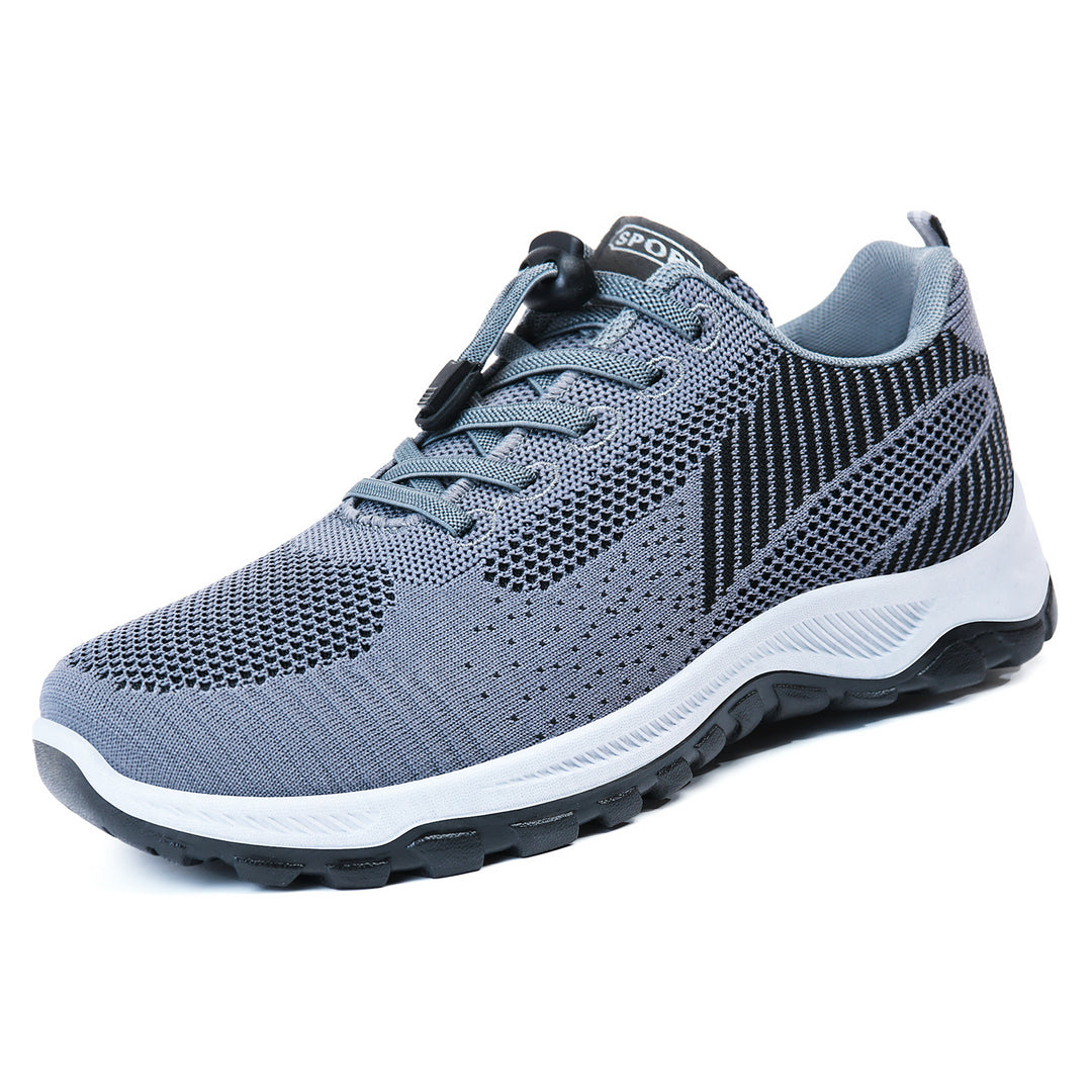 Damen Sportliche Mesh-Sneaker mit elastischem Schnellschnürsystem R&B