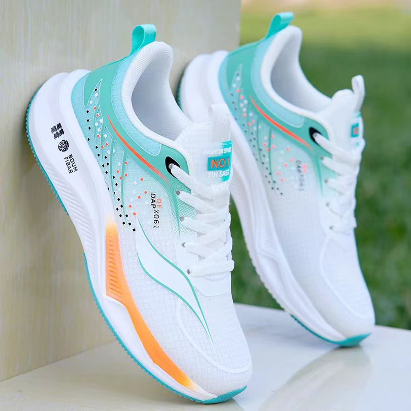 Damen Sportliche Laufschuhe mit dämpfendem Komfort und atmungsaktiver Oberflächenstruktur R&B