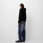 Damen Oversized Kapuzenjacke mit strukturierter Oberfläche