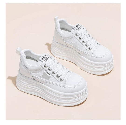 Damen Plateau Sneaker mit eleganter Silhouette und dämpfender Sohle R&B