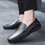 Herren Elegante Mokassins aus weichem Leder R&B