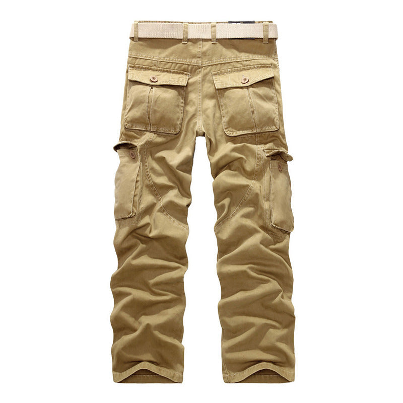 Herren Cargo-Hose mit praktischen Reißverschlusstaschen und elastischem Bund R&B