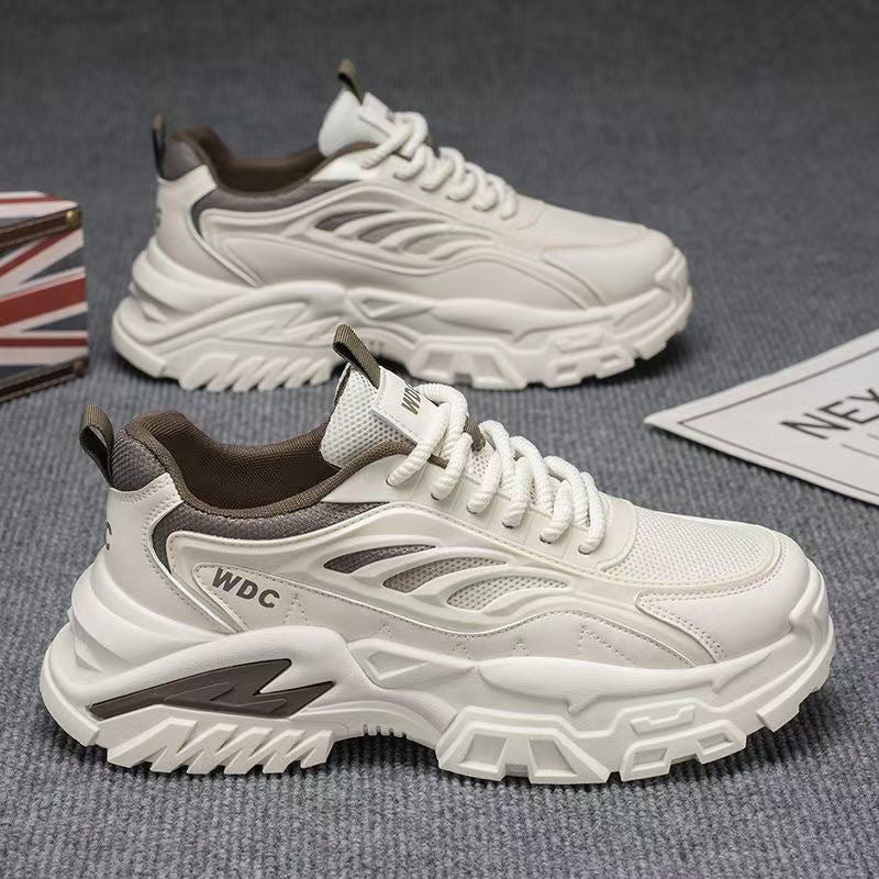 Damen Chunky Sneakers mit atmungsaktiver Mesh-Oberfläche und stoßdämpfender Sohle
