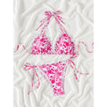 Damen Triangel-Bikini mit verspieltem Rüschen-Design R&B