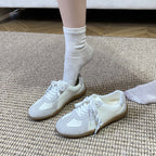 Damen Sportliche Sneaker mit atmungsaktiver Oberflächenstruktur R&B