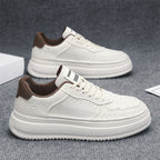 Damen Komfortable Sneakers mit strukturiertem Obermaterial und hoher Plattform R&B