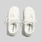 Damen Sneakers mit floralem Design und komfortabler Sohle