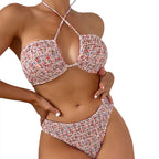 Damen Bandeau-Bikini mit edlen Rüschendetails R&B