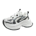 Damen Chunky Sneakers mit dämpfender Laufsohle und modischem Design R&B