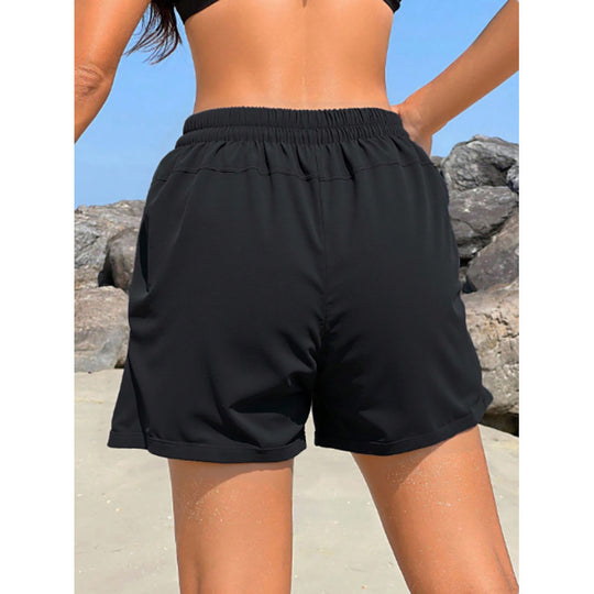 Damen Sportliche Schwimm-Shorts R&B