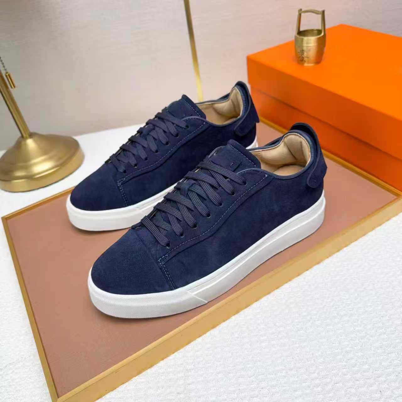 Damen hochwertige Wildleder Sneakers R&B