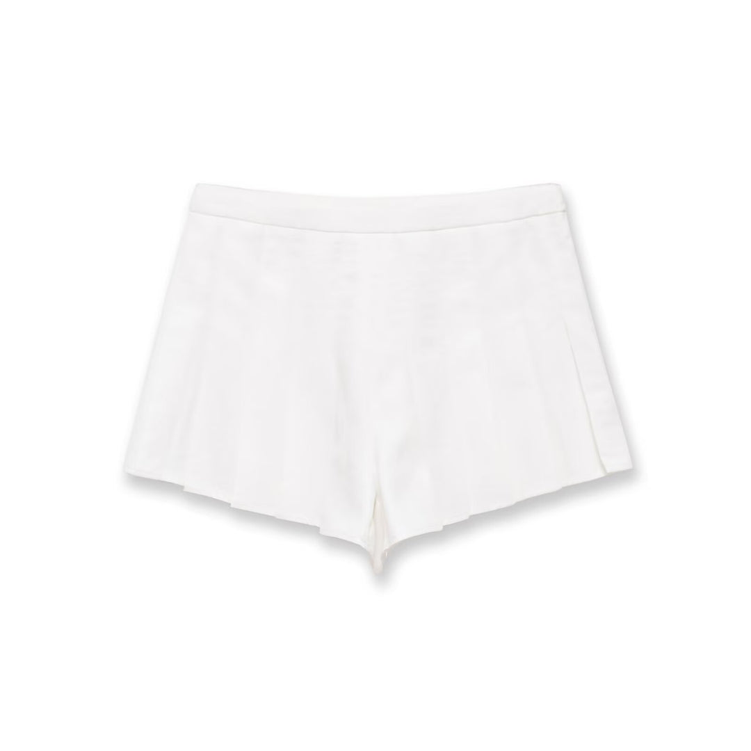 Damen Faltenrock Shorts R&B