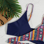 Damen Triangel-Bikini mit modischem Schnitt und verspieltem Design R&B