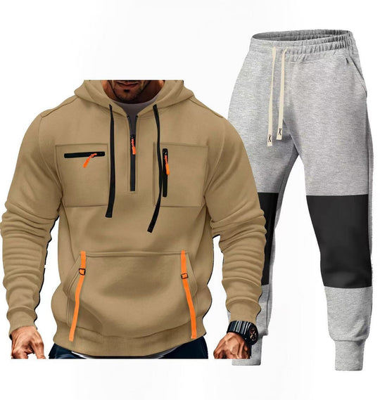 Herren Sportbekleidungsset mit funktionalen Taschen R&B