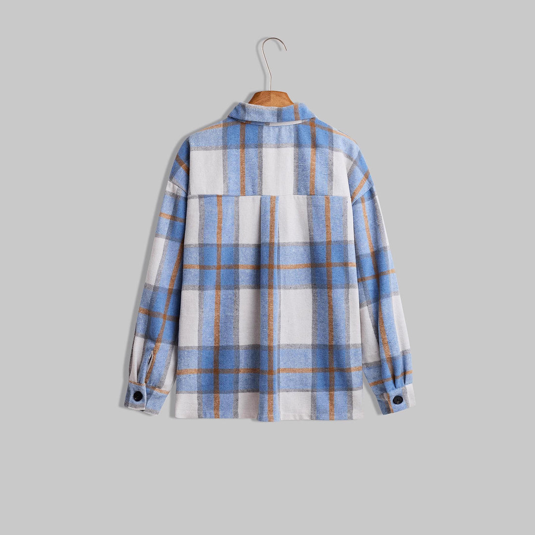 Damen Karierte Holzfällerjacke R&B
