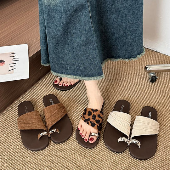 Damen Komfortable Sandalen mit geschmeidiger Riemenführung und modischem Design R&B