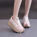 Damen Chunky Sneaker mit modischem Plateau und atmungsaktiver Mesh-Oberfläche R&B