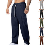 Herren Cargohose mit elastischem Bund und praktischen Taschen R&B