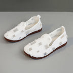Damen Slip-On Hausschuhe mit atmungsaktiver Obermaterialstruktur und flexibler Sohle R&B