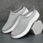 Unisex nan leichter NetzgewR&Be-Schlupf-Sneaker mit atmungsaktivem Obermaterial, dämpfender EVA-Zwischensohle und rutschfester Profilsohle R&B