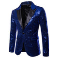 Herren glamouröser Pailletten Blazer R&B