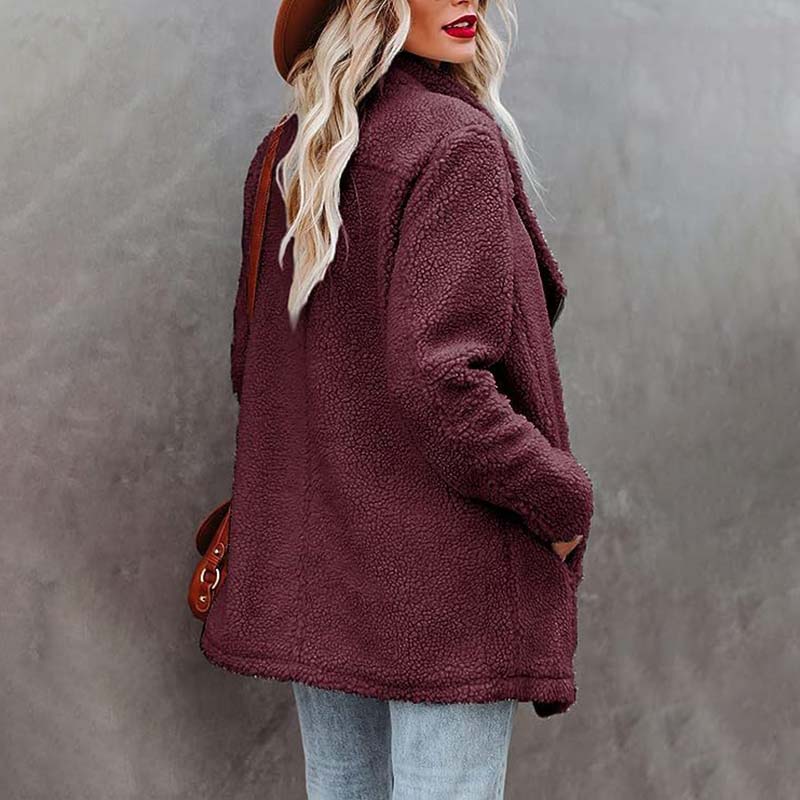R&B | Sherpa Jacke Polyester Weich, Warm