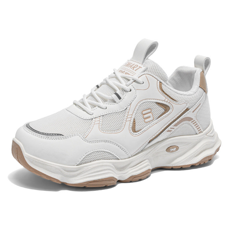Damen Sportliche Sneakers mit atmungsaktivem Mesh-Obermaterial und rutschfester Außensohle R&B