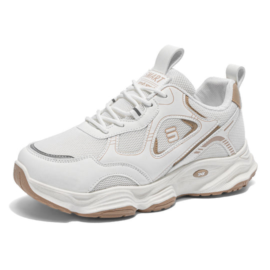 Damen Sportliche Sneakers mit atmungsaktivem Mesh-Obermaterial und rutschfester Außensohle R&B