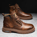 Herren robuste Lederstiefel R&B