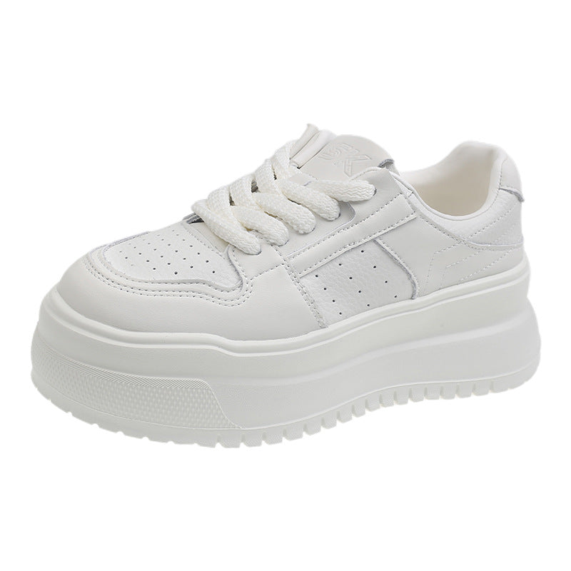 Damen Plateau-Sneaker mit atmungsaktivem Obermaterial und rutschfester Sohle R&B