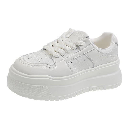 Damen Plateau-Sneaker mit atmungsaktivem Obermaterial und rutschfester Sohle R&B