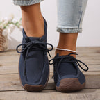 Damen Freizeit-Schuhe im lässigen Slipper-Stil mit bequemer Sohle R&B