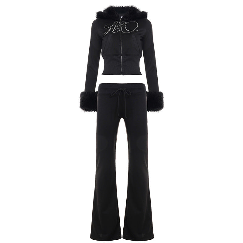Damen Relaxed Fit Sporthose mit elastischem Bund und lässigem Schnitt R&B