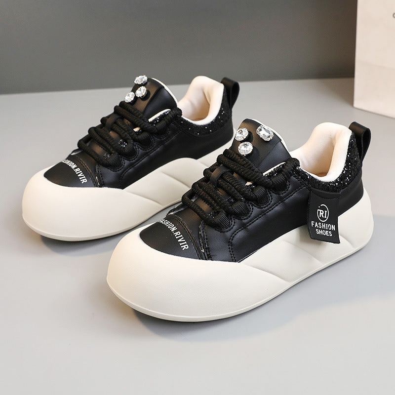 Damen Modische Sneakers mit funkelnden Akzenten und komfortablem Sohlenprofil R&B