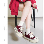 Damen Plateau Sneakers mit modischem Design und strapazierfähigem Obermaterial